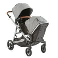 Contours Legacy Convertible 1to2 GrowWithMe Stroller, Graphite Gray