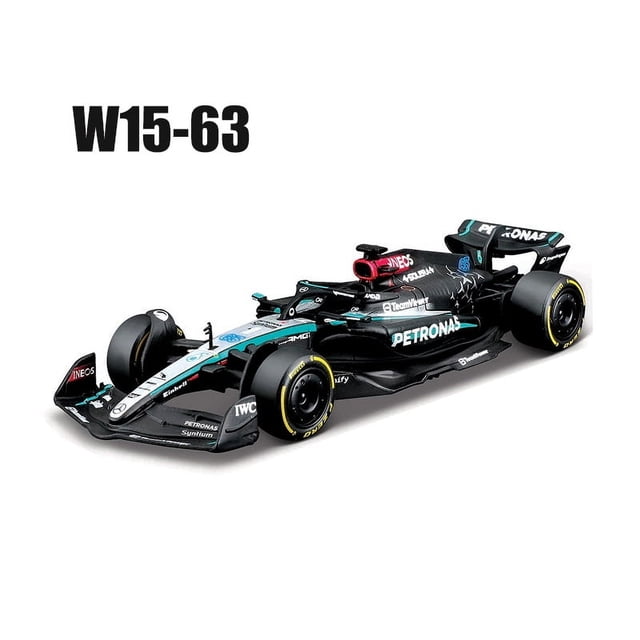 1:43 Aston Martin AMR23 Mercedes W14 Red Bull RB19 Miami GP Ferrari SF23 Alpine A523 F1 Model Formula Car Static Racing W15-63
