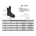 thumbnail image 6 of Men's Snow ,Men Insulated  Shoes,Warm  Line Bootie, Outdoor Boot for Winter_Black_US 7, 6 of 9