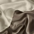 thumbnail image 5 of DISANGNI 100% Mulberry Silk Silk Pillowcase, Used for Hair and Skin, Envelope Type, Silk on one Side and Tencel on The Other Side, 1pc (Coffee Color, 1 pc King Size 20"x36"), 5 of 6
