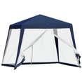 thumbnail image 1 of Outsunny Tente de Fête, Abri de Jardin Extérieure Pare-Soleil, Bleu, 1 of 10