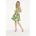 thumbnail image 4 of Hawaii Hangover Women's Vintage Fit and Flare Dress XL Bird of Paradise, 4 of 5
