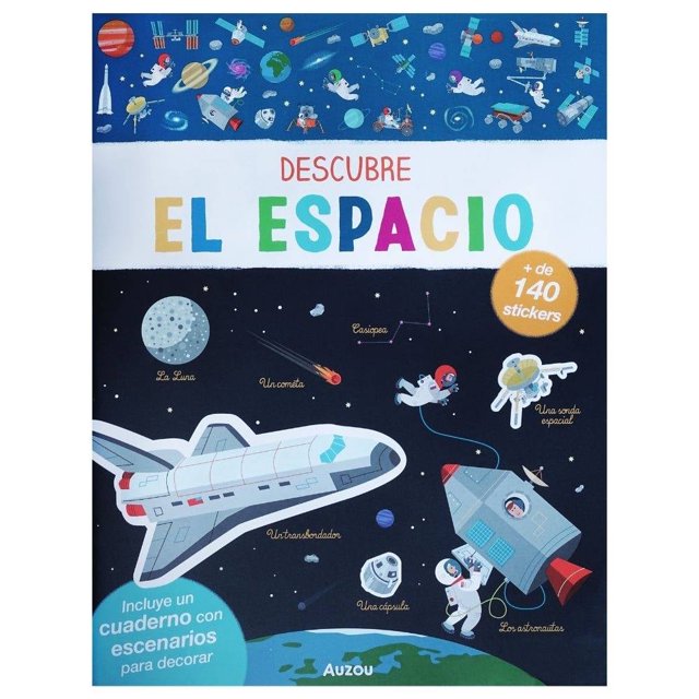 Espacio, Libro de Stickers VR Editoras Jean Jins (Ilustración)