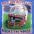 thumbnail image 3 of CafePress - Fantasy Rocks The House Dark T Shirt - Men's Classic Graphic Cotton T-Shirt, 3 of 4