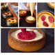 thumbnail image 4 of 50 piezas de 4,5 cm de anillo de tarta redondo perforado sin costura de acero inoxidable anillo de quiche molde de tarta anillo de tarta con agujero anillo de concha de tarta, 4 of 6