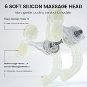 Breo N5 Mini Neck Massager with Heat Vibration Cordless Back Shoulder Massager for Muscle New Year Gift