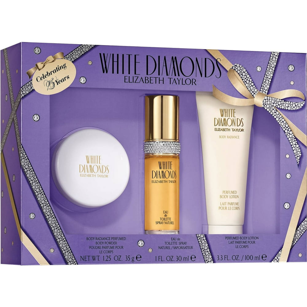 Elizabeth Taylor White Diamonds Fragrance Gift Set 3 Pc Walmart elizabeth-taylor-white-diamonds-fragrance-gift-set-3-pc-walmart
