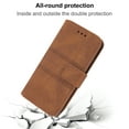thumbnail image 2 of Decase Case for Samsung Galaxy A53 5G,Shockproof Flip Leather Wallet with Card  Slots Kickstand Wrist Strap Case Cover,For Samsung Galaxy A53 5G,6.5 inch,Brown, 2 of 5