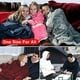 Women Men Huggle Hoodie Blanket 120cm Long Sleeves Plush Lazy TV Pullover Outdoor Warm Robe blue One size – image 2 sur 8