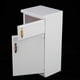 Yosoo 1:12 Blanc Mini Réfrigérateur Excellent Meuble Modèle Accessoire de Cuisine, Blanc Modèle de Réfrigérateur, Blanc Mini Réfrigérateur – image 4 sur 7