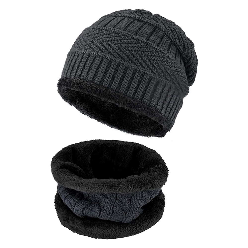 Details about   Winter Thermal Helmet Liner Warm Skull Cap Beanie with Ear Covers Ski Head Caps 