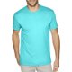 thumbnail image 1 of Camiseta de hombre de ante TAHITI BLUE S Ropa de siguiente nivel 6410, 1 of 1