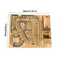 thumbnail image 5 of Clearance!Cribbage Wars Board Game, Cribbage War Game, 2024 New Wooden Cribbage Board Game Set, Fun Table Game with Wooden Board, for Adults and Kids (1Pc), 5 of 6