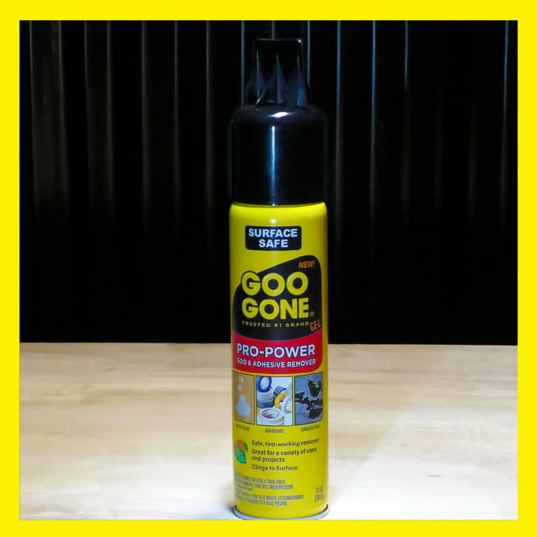 Goo Gone Pro Power Goo & Adhesive Remover Aerosol with Scraper, 10 oz. 