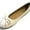 White, variant on Shoes8teen Womens Ballerina Ballet Flats Shoes Leopard & Solids 8500 Black 8