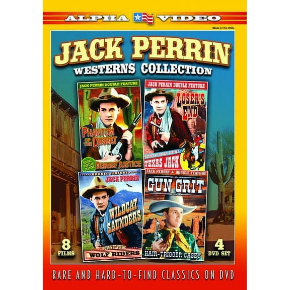 Jack Perrin Westerns Collection (DVD), Alpha Video, Western
