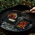 thumbnail image 4 of Spptty Tapis de Barbecue Réutilisables Ensemble de 3 Antiadhésifs pour Usage Extérieur 36x42cm, 4 of 8