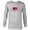 Athletic Heather, variant on Disney Valentine's Day Dad Gift Family Matching Trip - Long Sleeve T-Shirt for Men - Customized-Athletic Heather
