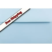 ENVELOPE GALLERY Shipped Free 300 Pastel Baby Blue Square Flap A6 (4-3/4" X 6-1/2") Envelopes for 4-1/2" X 6-1/4" Greeting Cards Invitations Photos Birth Announcements Showers Christening Wedding By Envelopegallery