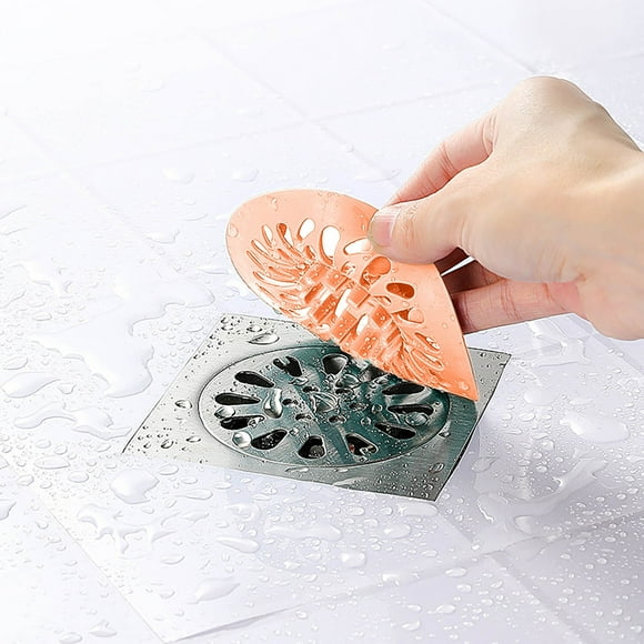 EGNMCR Shower Drain Cover Drain Cover Stop-clogging Filter For Kitchen Sink Bathroom Hair Plug 2pcs Floor drain