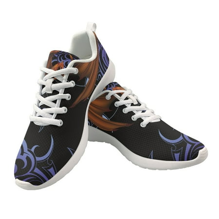 

Running Shoes Light Breathable Sneakers Dinosaur Print Mesh Men Brand Outdoor Sports Shoes Unisex Lace-up 2022 Shoes Women