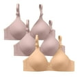 thumbnail image 1 of ManxiVoo Non Underwire Support Bra 3 Piece Set Plus Size Minimizer Anti Sag Comfort Fit for Daily Use XL Size Light Blue, 1 of 6