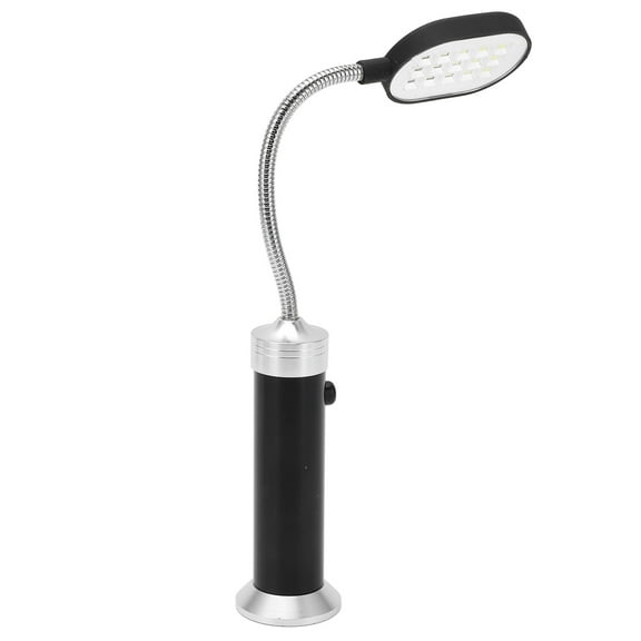 Magnetic Lamp 360° Gooseneck High Brightness Weather Resistant LED Outdoor Work Light for Fishing BBQ Cycling Black