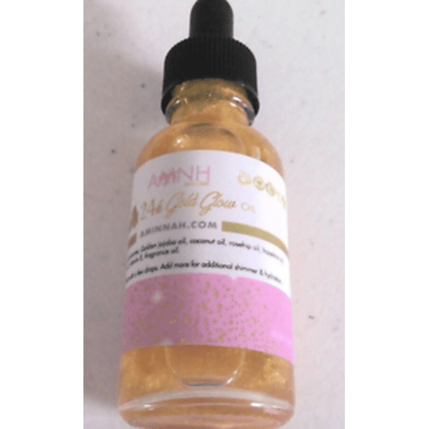 AMNH Skin Care 24k Gold Glow Oil 1 fl oz - Walmart.com