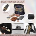 thumbnail image 6 of Kuiaobaty Dragonfly Print Vegan Leather Crossbody Bag for Women, Vintage Medium Size Shoulder Purse Crossbody, Sturdy Waterproof Messenger Handbag with Adjustable Strap for Travel, 6 of 7