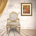 thumbnail image 3 of Bell, Bill 20x24 Gold Ornate Wood Framed with Double Matting Museum Art Print Titled - Cat Nap, 3 of 4