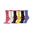 thumbnail image 2 of Gilbin Women's Super Soft & Stretchy Poly Cotton Dress Socks (6 Pairs), 2 of 2