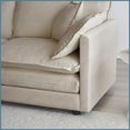thumbnail image 3 of 109'' Modern Teddy Fabric Modular L-Shaped Sectional Sofa - No Assembly Required for Living Room, 3 of 10