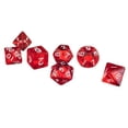 thumbnail image 1 of Juego de lujo de dados de múltiples caras 4x7 para juegos de rol de fantasía 4 piezas, 1 of 8