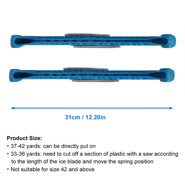 Protectoros Para Patines Sobre Hielo, 1 Par de Protectores de PlásTico para Patines Sobre Hielo Protectorados para Patines Artínsticos Protectorados para Patines de Hockey