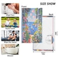 thumbnail image 6 of Yayeee 100% Cotton Hand Towels for Bathroom 16" x 28" Soft Absorbent Kitchen Towel, Pink Floral Window, 6 of 7