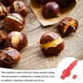 thumbnail image 3 of Shisuyan Chestnut Opening Clip Red 1Pack Cross Serrated Blades, 3 of 8
