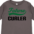thumbnail image 4 of Inktastic Future Curler Kids Curling Sports Boys Long Sleeve Toddler T-Shirt, 4 of 5