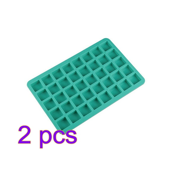 Molde cuadrado de silicona para caramelo, molde de chocolate reutilizable resistente al calor, utensilios para hornear de cocina casera sidaley HA7989-00B×2