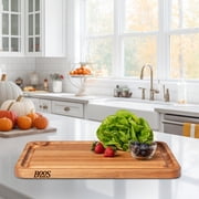 John Boos Prestige Reversible Wood Cutting Board, 22 x 16 x 1 1/4, Maple