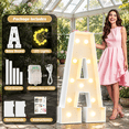 4FT Light Up Letter & Neon Sign with Warm & Cool White LED Lights ...