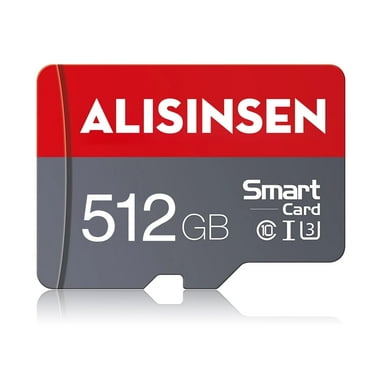 Micro SD Card 512GB TF Card with SD Card Adapter for Android Smartphones Tablets Gopro Camera Memory Card Class 10 Micro SD Memory Card 512GB High Speed