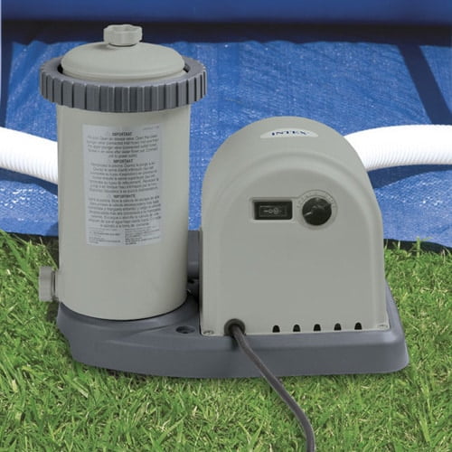 Intex 28635EG 1500 GPH Set Above Ground Swimming Pool Pump Filter System