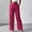 Hot Pink, variant on Oplxuo Womens Straight Dress Pants, Versatile Solid Color High Waisted Ladies Business Casual Suit Pants with Pockets