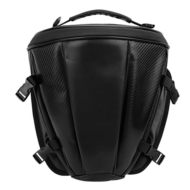 Motorcycle Saddle Bag Motorbike Rear Bag Motorbike Tail Bag Waterproof Motorcycle Rear Bag Carbon Fiber Style Motorcycle Tail Bag Waterproof Motorbike Rear Back Bag Saddle Bag