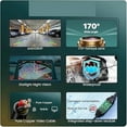 thumbnail image 3 of 170° HD 1080P Car Rear View Camera Compatible For Suzuki Sedan SX4 Auto Liana 2 3 Wagon Night Vision Reverse Reversing 4Pin Vehicle(AHD1080P), 3 of 7