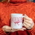 thumbnail image 3 of Coquette Pink Bow Floral Mama Mug, Mama Coffee Cup, Mother''s Day Mugs Cups for Mom, Mom Birthday Gifts from Daughter Son, Ceramic Coffee Tea Mug 11 oz, 3 of 6