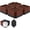 Brown- 4 Pack, variant on Bed Risers Heavy Duty, Adjustable Furniture Riser Blocks Lift 1.5, 3, 4.3 inches for Couch Table Desk Sofa Chair Legs, Refrigerator, Washing Machine - Support up to 4000 lbs (Brown 4 Pack, 1.5 inch)