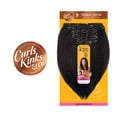 thumbnail image 3 of Kinksandco Clip In - Woman 12 Inch 9 Piece Pack Easy to Use Clips for Natural 3C to 4C Hair (1 JETBLACK), 3 of 6