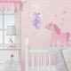 thumbnail image 4 of Atrapasueños de unicornio con luz LED, decoración de atrapasueños de plumas para niñas, decoración de dormitorio, regalo de bendición para colgar en la pared (unicornio1), 4 of 5