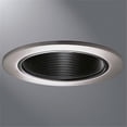 thumbnail image 1 of Cooper Lighting 993P 4 in. Trim White with Black Baffle, 1 of 1